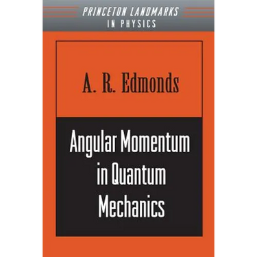 Angular Momentum in Quantum Mechanics