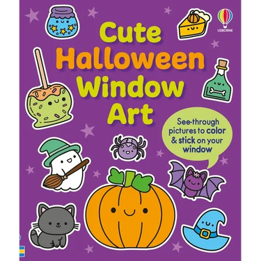 Cute Halloween Window Art