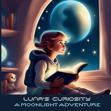 Luna's Curiosity: A Moonlight Adventure: A Goodnight Bedtime & Moon Story