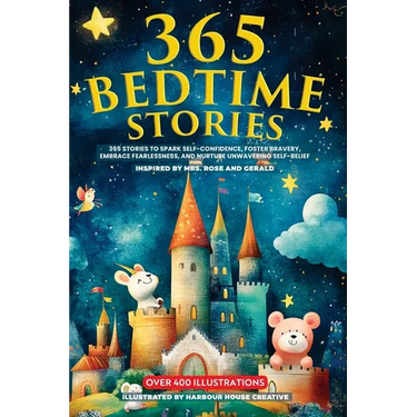 365 Bedtime Stories: 365 Stories To Sparkle Self-Confidence, Foster Bravery, Embrace Fearlessness, And Nurture Unwavering Self-belief