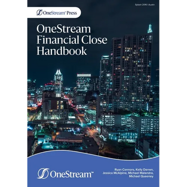 OneStream Financial Close Handbook