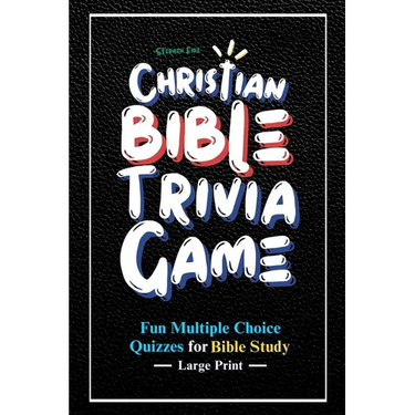 Christian Bible Trivia Game: Fun Multiple Choice Quizzes for Bible Study