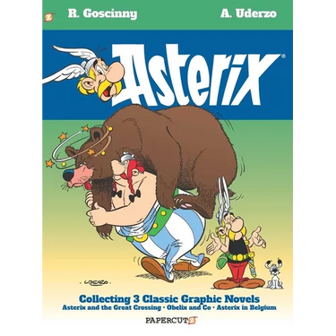 Asterix Omnibus Vol. 8: Collecting Asterix and the Great Crossing, Obelix and Co, Asterix in Belgium