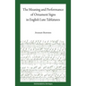 The Meaning and Performance of Ornaments in Lute Tablature