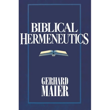 Biblical Hermeneutics