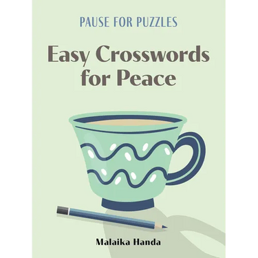 Pause for Puzzles: Easy Crosswords for Peace