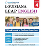 LEAP Test Prep: Grade 4 English Language Arts Literacy (ELA) Practice Workbook and Full-length Online Assessments: LEAP Study Guide