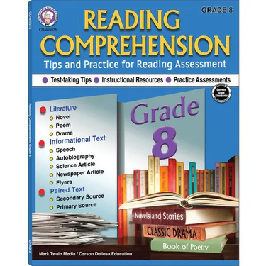 Reading Comprehension, Grade 8