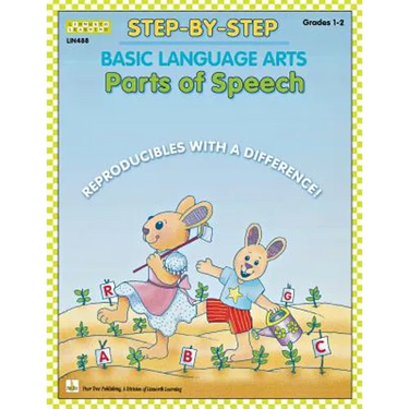 Step-By-Step Basic Language Arts: Usage and Parts of Speech Grades 1-2