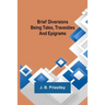 Brief Diversions: Being Tales, Travesties and Epigrams