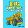 Big Trucks Coloring Book: For Kids