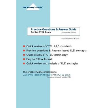 Practice Questions & Answer Guide: for the CTEL Exam