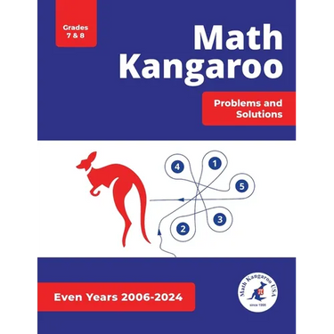 Math Kangaroo Problems and Solutions - Grades 7 & 8 - Even Years