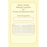 Motor Vehicle Mileage Book for Private and Business Users