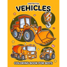 Construction Vehicles Coloring Book for Boys