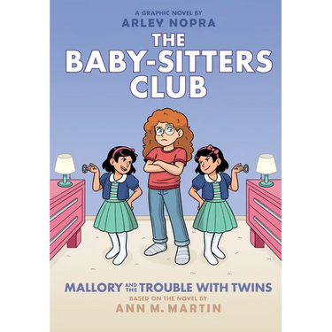 Mallory and the Trouble with Twins: A Graphic Novel (the Baby-Sitters Club #17): Volume 17