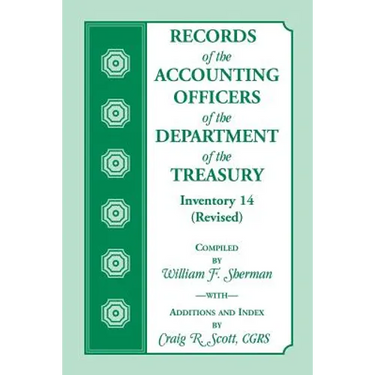 Records of the Accounting Officers of the Department of the Treasury: Inventory 14 (Revised)