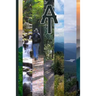 Appalachian Trail Hiker Diary: Log day-by-day itinerary of your adventurous thru-hike of ridge-crests and valleys, of this iconic scenic journey.