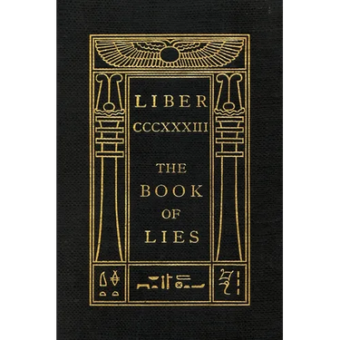 The Book of Lies: Oversized Keep Silence Edition