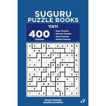 Suguru Puzzle Books - 400 Easy to Master Puzzles 11x11 (Volume 7)