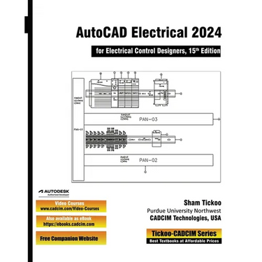 AutoCAD Electrical 2024 for Electrical Control Designers, 15th Edition