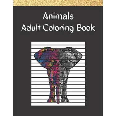 Animals, Adult Coloring Book: Mandalas, Stress Relieving Animal Designs