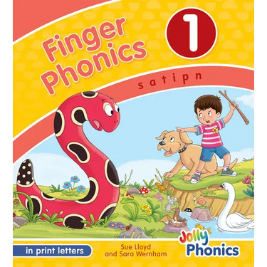 Finger Phonics Book 1: In Print Letters (American English Edition)