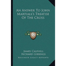 An Answer To John Martiall's Treatise Of The Cross