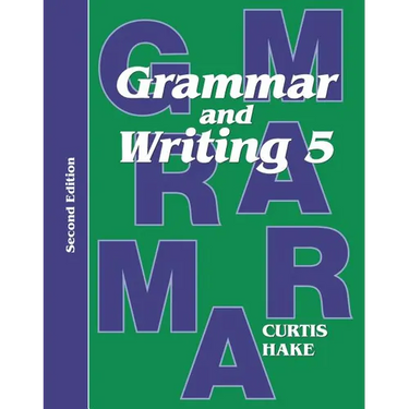 Grammar & Writing Student Textbook Grade 5 2nd Edition 2014