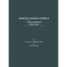 Miscellaneous Topics: Collected Reprints