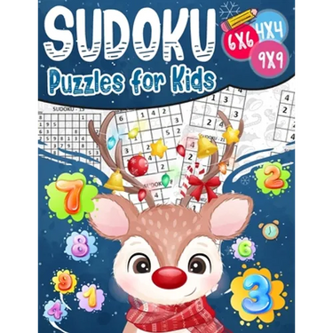 Sudoku Puzzles for Kids: 270 Fun Puzzles for kids
