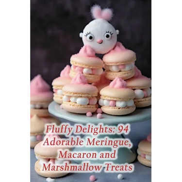 Fluffy Delights: 94 Adorable Meringue, Macaron and Marshmallow Treats