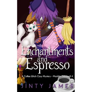 Enchantments and Espresso: A Coffee Witch Cozy Mystery