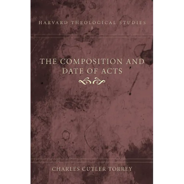 The Composition and Date of Acts