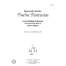 Twelve Fantasias: for Euphonium