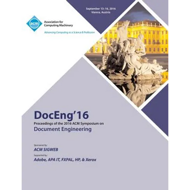 DocEng 16 ACM Symposium on Document Engineering
