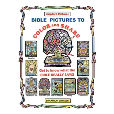 Bible Pictures to Color and Share