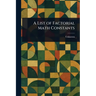 A List of Factorial Math Constants