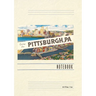 Vintage Lined Notebook Greetings from Pittsburgh, Pennsylvania