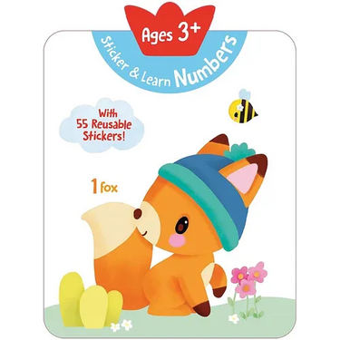 Sticker & Learn Numbers (Ages 3+): With 55 Reusable Stickers