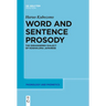 Word and Sentence Prosody: The Endangered Dialect of Koshikijima Japanese