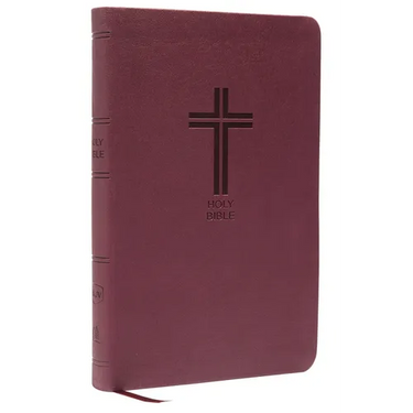 NKJV, Value Thinline Bible, Standard Print, Imitation Leather, Burgundy, Red Letter Edition