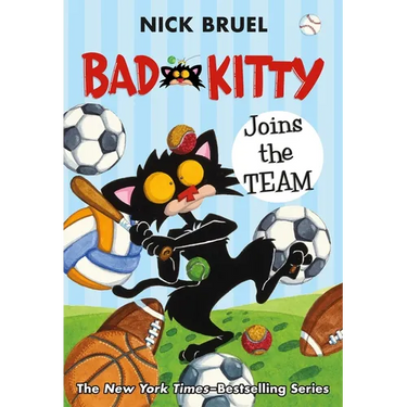 Bad Kitty Joins the Team (Paperback Black-And-White Edition)