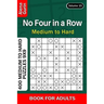 No Four in a Row puzzle book for Adults: 400 Medium to Hard Puzzles 9x9 (Volume 15)