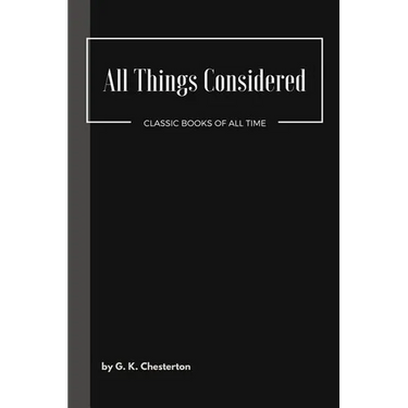 All Things Considered