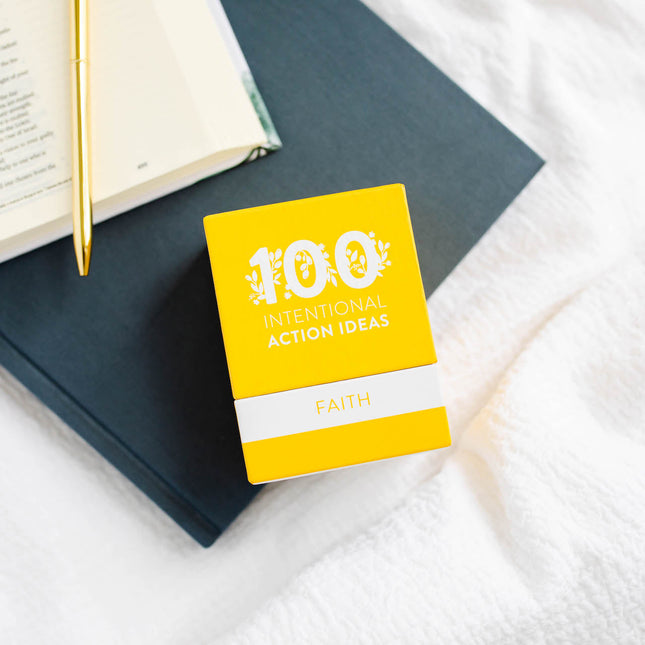 Intentional Action Card Deck | Faith by Cultivate