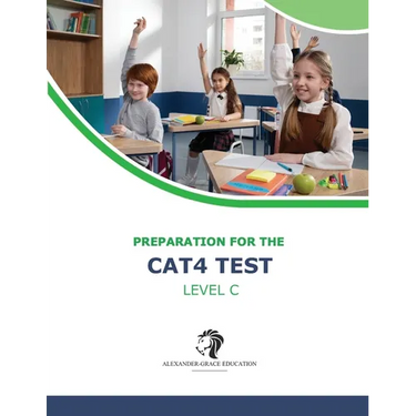 CAT4 Test Preparation - Level C (Ages 9-12) - Full Test Practice