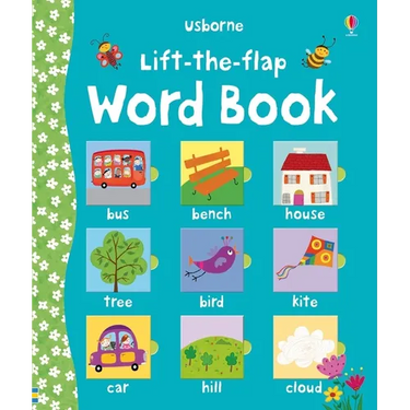 Lift-The-Flap Word Book: A Kindergarten Readiness Book for Kids