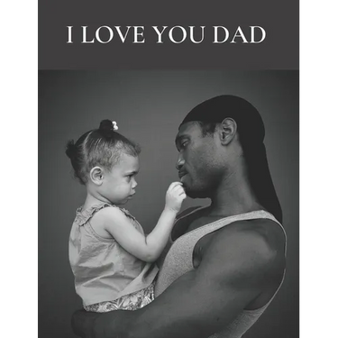 I Love You Dad: Coloring book with love verses