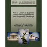 Kivo V. Loeb U.S. Supreme Court Transcript of Record with Supporting Pleadings